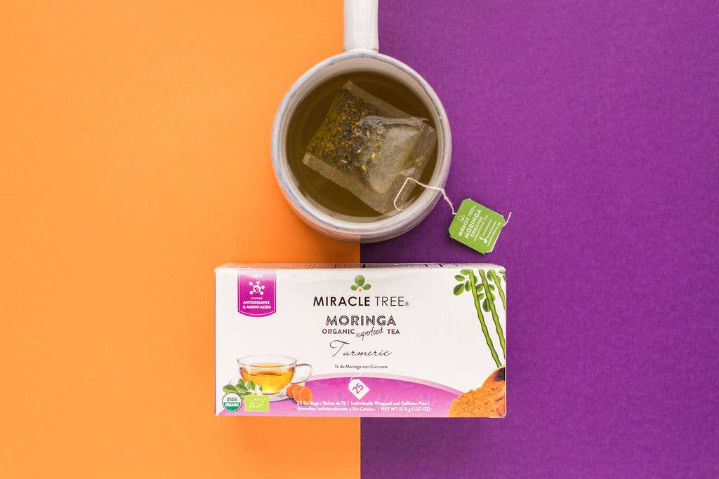 Miracle Tree - Organic Moringa Tea: Turmeric