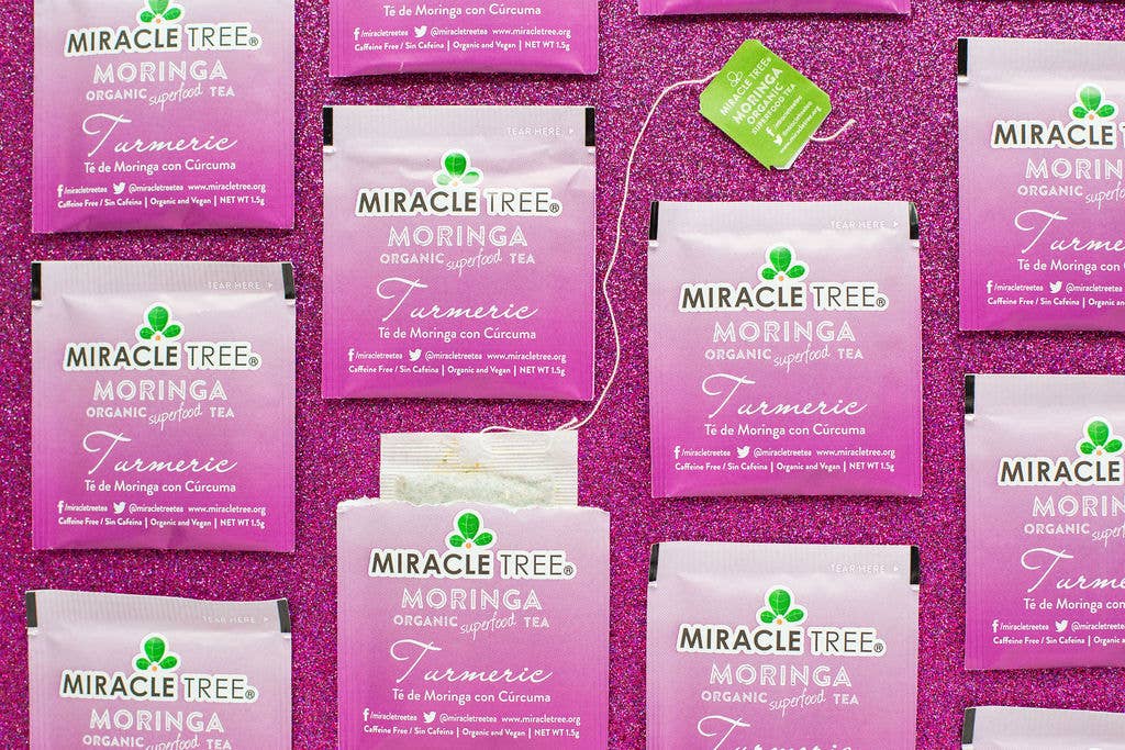 Miracle Tree - Organic Moringa Tea: Turmeric