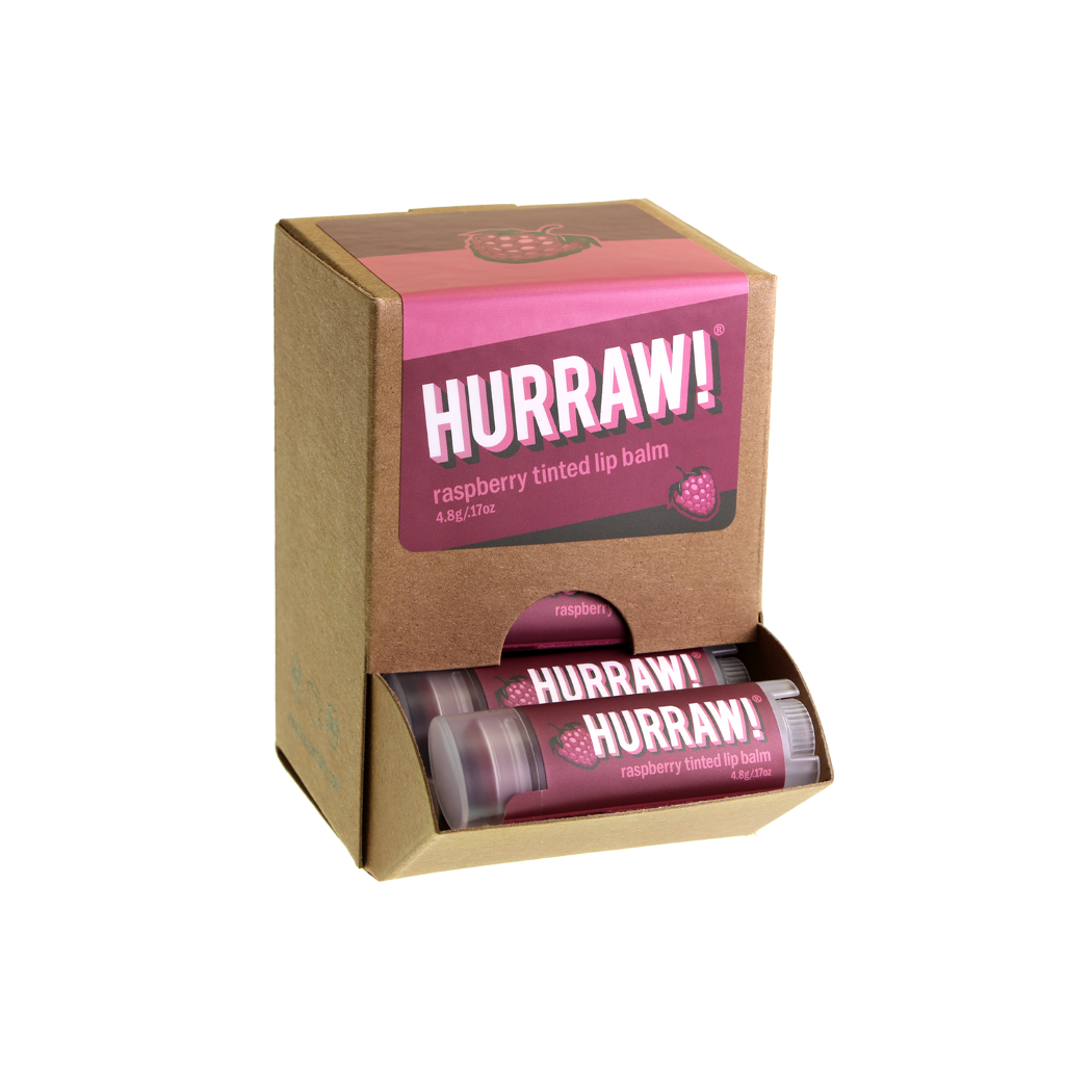 Hurraw! Balm - Hurraw! Raspberry Tinted Lip Balm