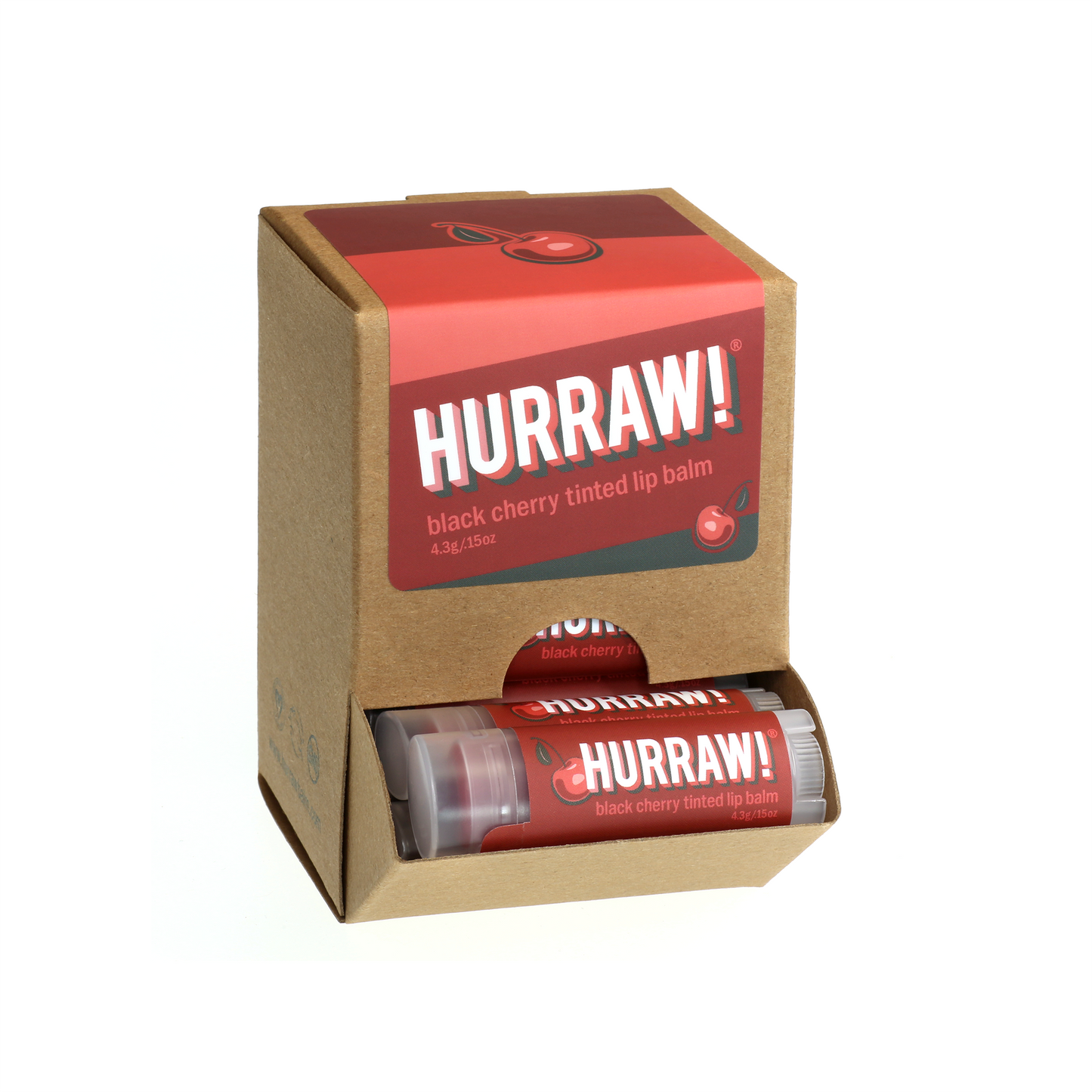 Hurraw! Balm - Hurraw! Black Cherry Tinted Lip Balm
