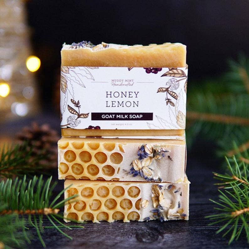 Honey Lemon Soap, Oatmeal Milk and Honey-Final Sale