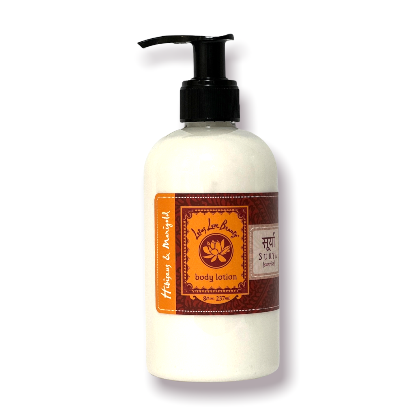 8oz Body Lotion - Hibiscus and Marigold