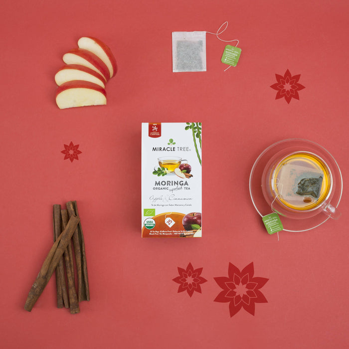 Miracle Tree - Organic Moringa Tea: Apple & Cinnamon