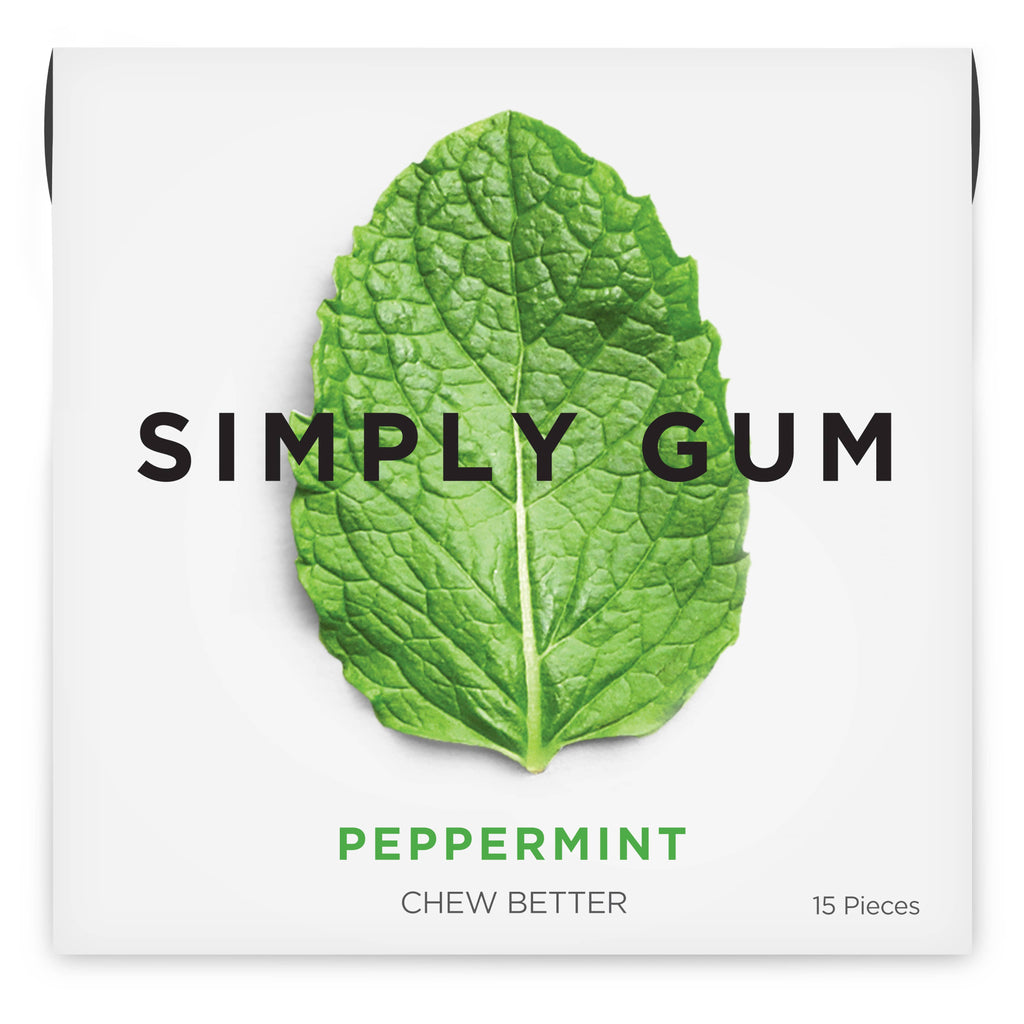 Simply Gum - Peppermint Natural Chewing Gum