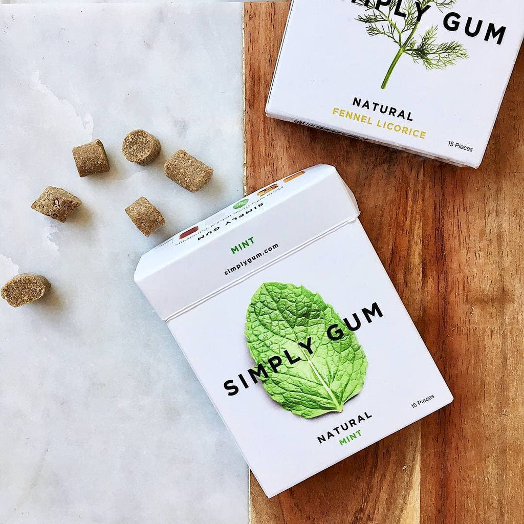 Simply Gum - Peppermint Natural Chewing Gum