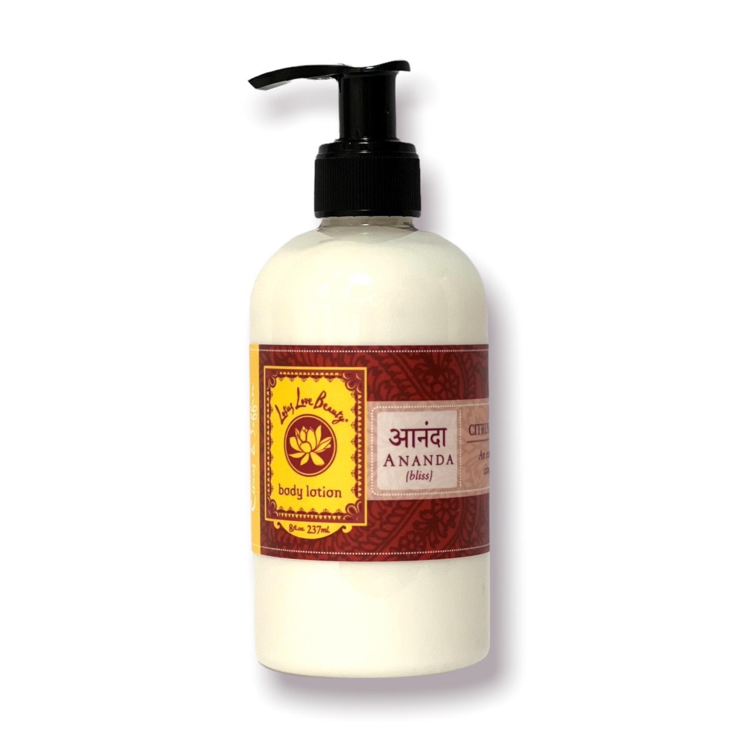 8oz Body Lotion - Citrus and Saffron