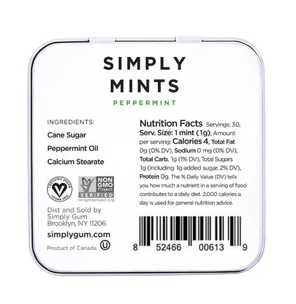 Simply Gum - Simply Mints - Peppermint