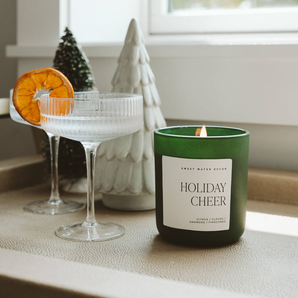 *NEW* Holiday Cheer 15 oz Soy Candle, Matte Jar