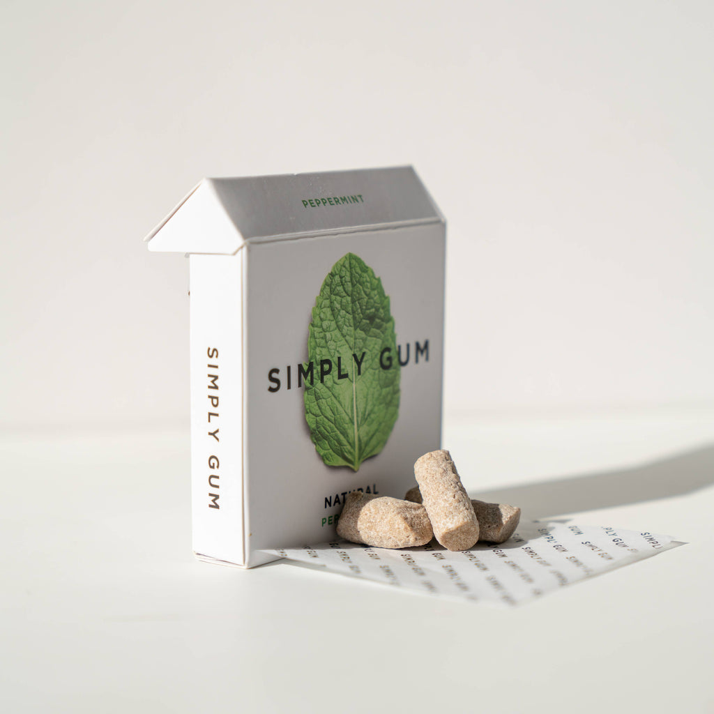 Simply Gum - Peppermint Natural Chewing Gum