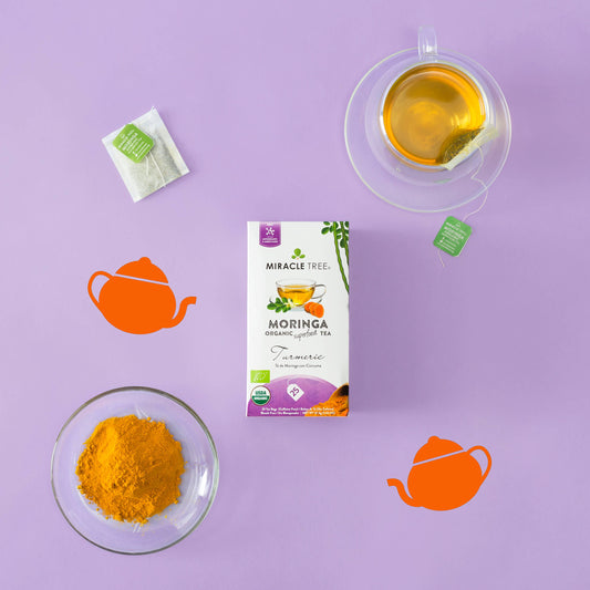 Miracle Tree - Organic Moringa Tea: Turmeric