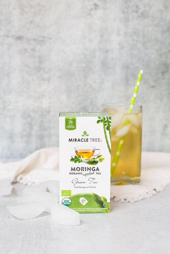 Miracle Tree - Organic Moringa Tea: Green Tea