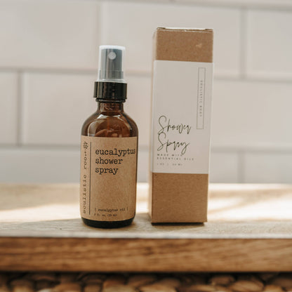 Eucalyptus Shower Spray 2 oz. | Aromatherapy Mist for Showers
