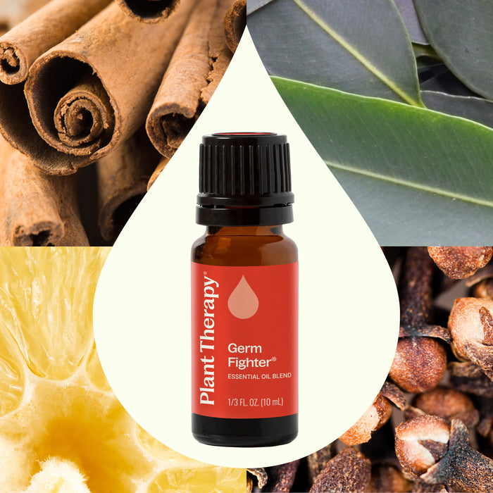 Plant Therapy - Organic Germ Fighter Essential Oil Blend  10 ml