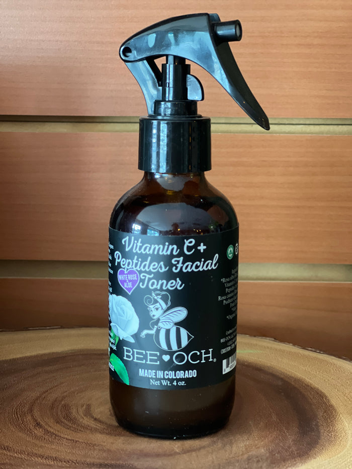 Bee- och Vitamin C + Peptide Facial Toner 4 oz.