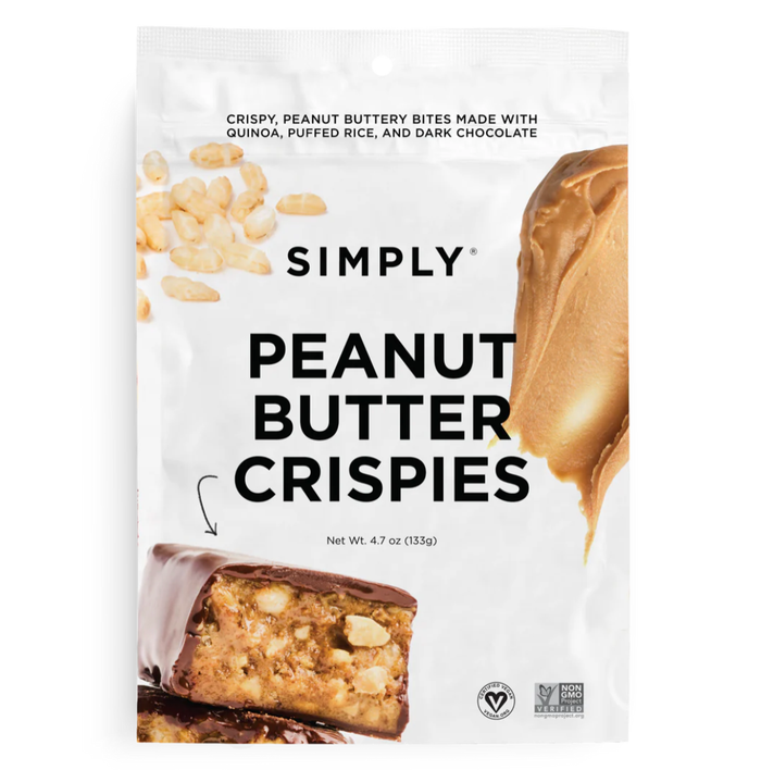 Simply Gum - Peanut Butter Crispies (4.7 oz Bags)