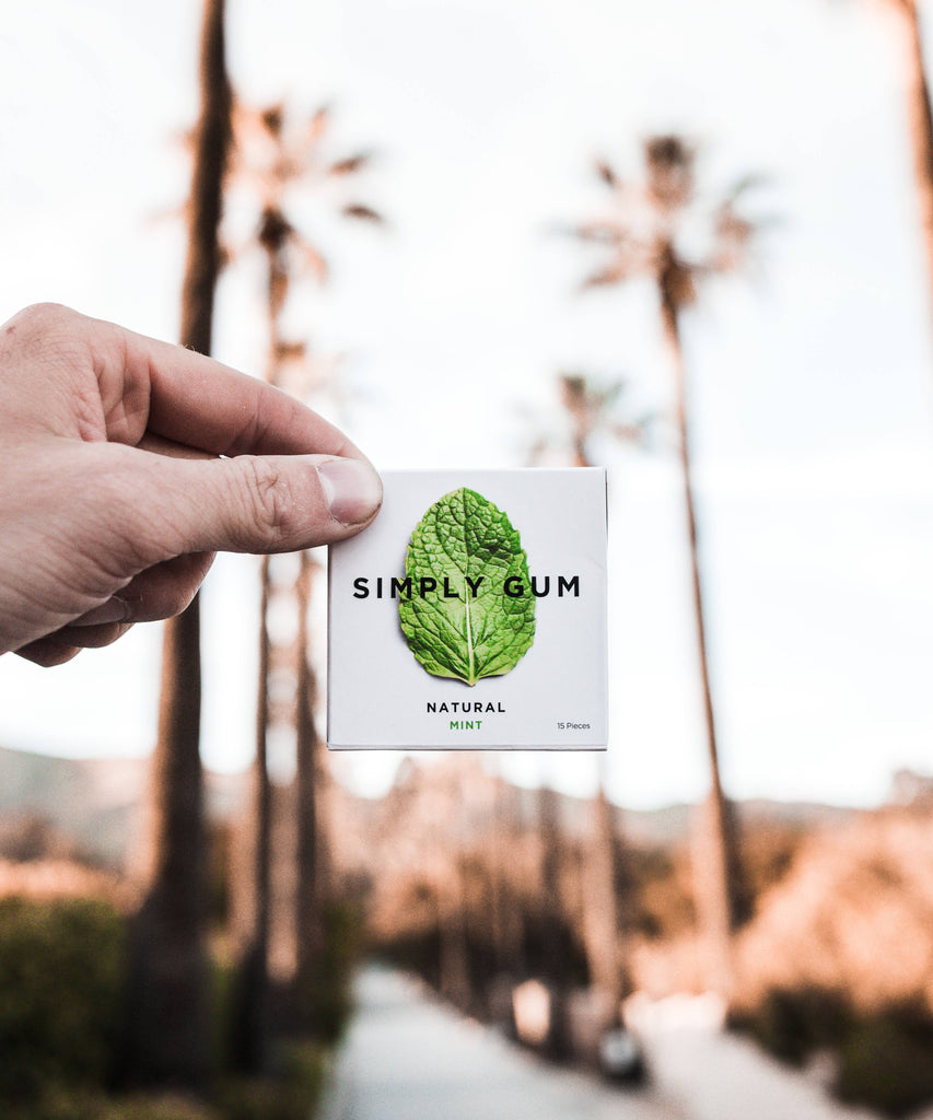 Simply Gum - Peppermint Natural Chewing Gum