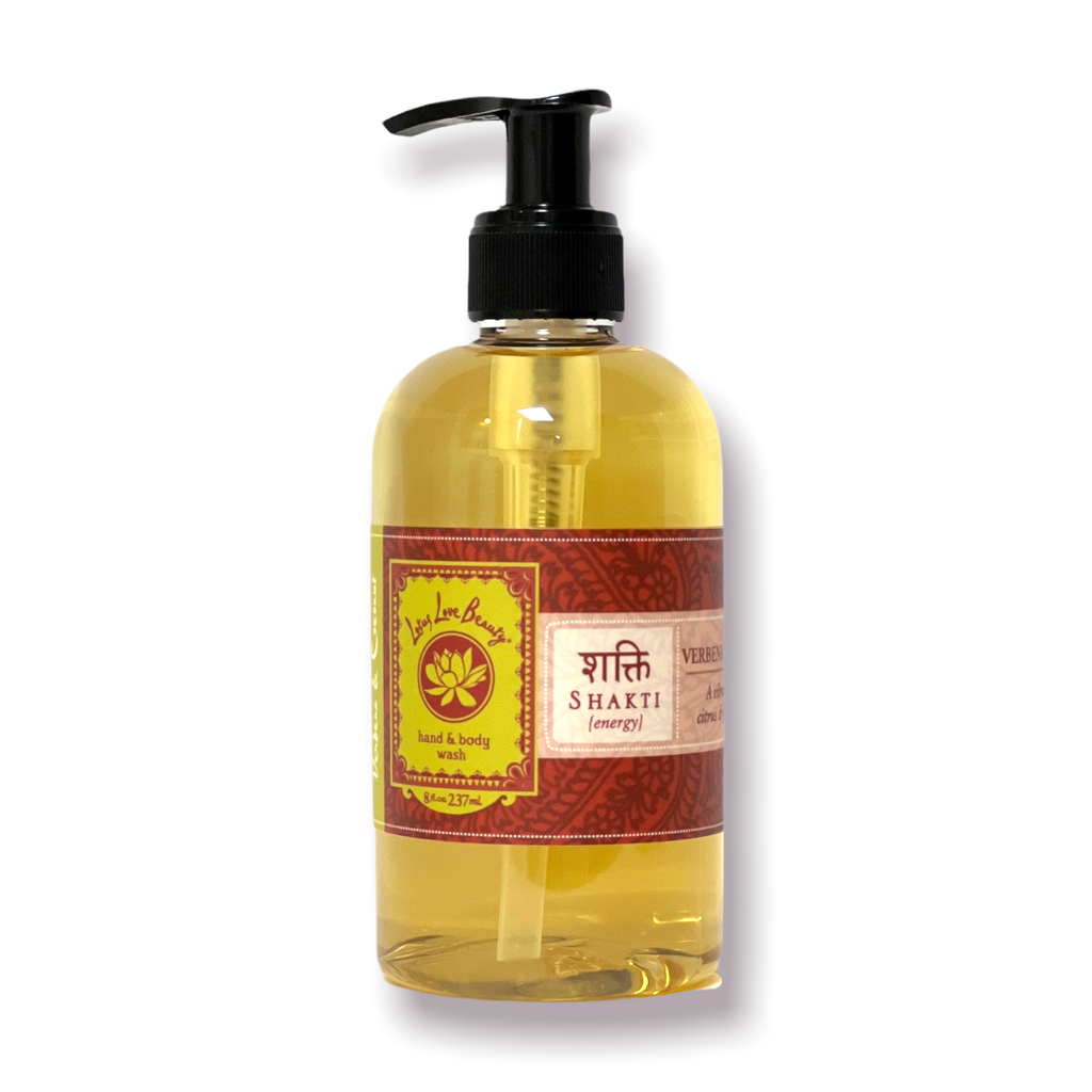 8 oz Hand and Body Wash - Verbena & Coconut