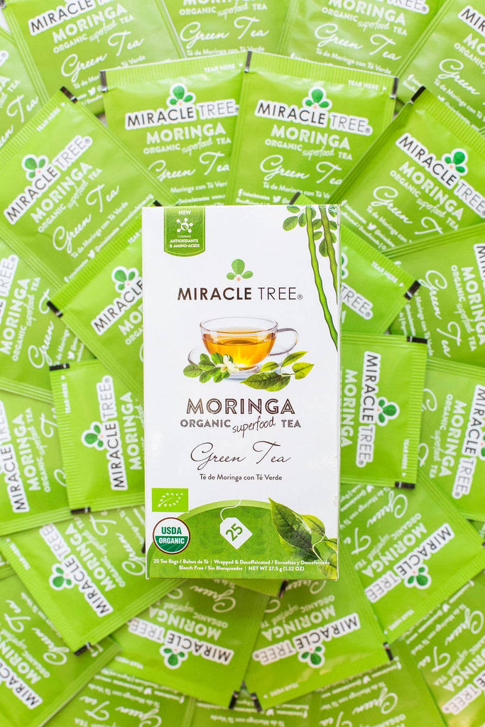 Miracle Tree - Organic Moringa Tea: Green Tea