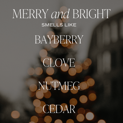 *NEW* Merry and Bright 9 oz Soy Candle - On the way!