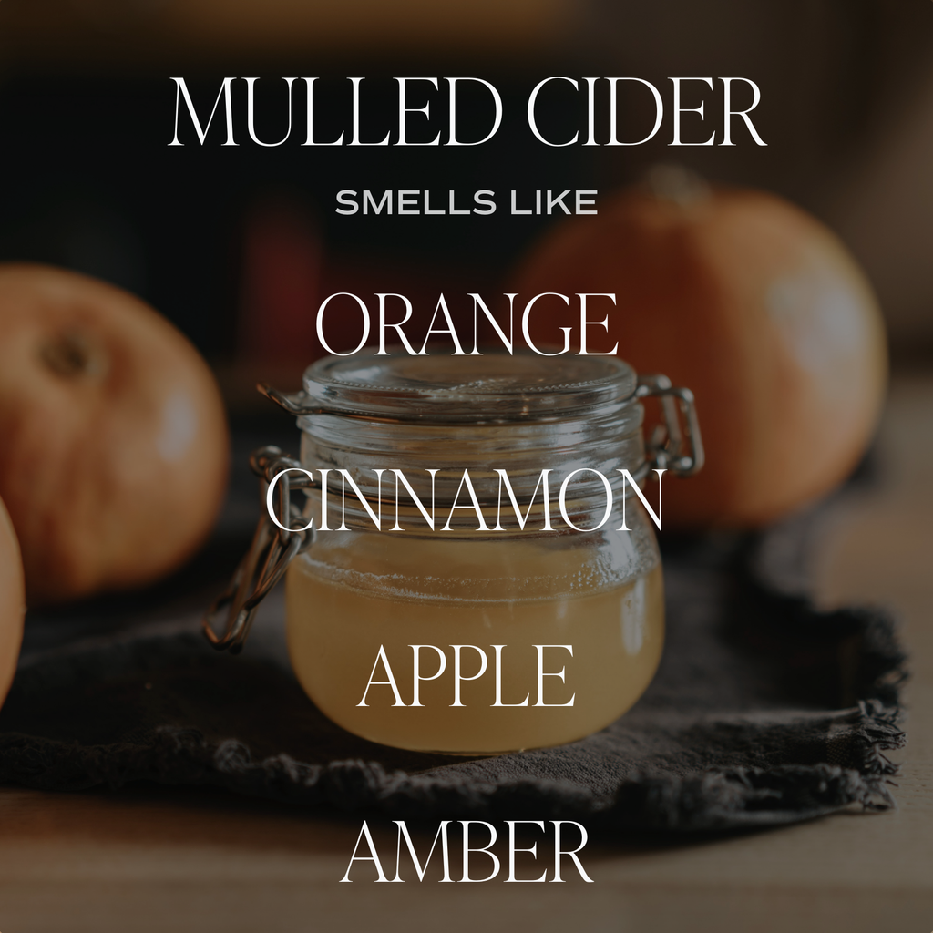 Sweet Water Decor - Mulled Cider 11 oz Soy Candle - Fall Home Decor & Gifts