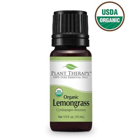 Plant Therapy - 10 ml Lemongrass Organic Essential Oil
