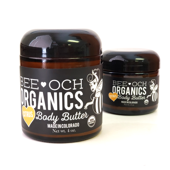 BEE-OCH Organics - Organic Body Butter - 2oz Travel