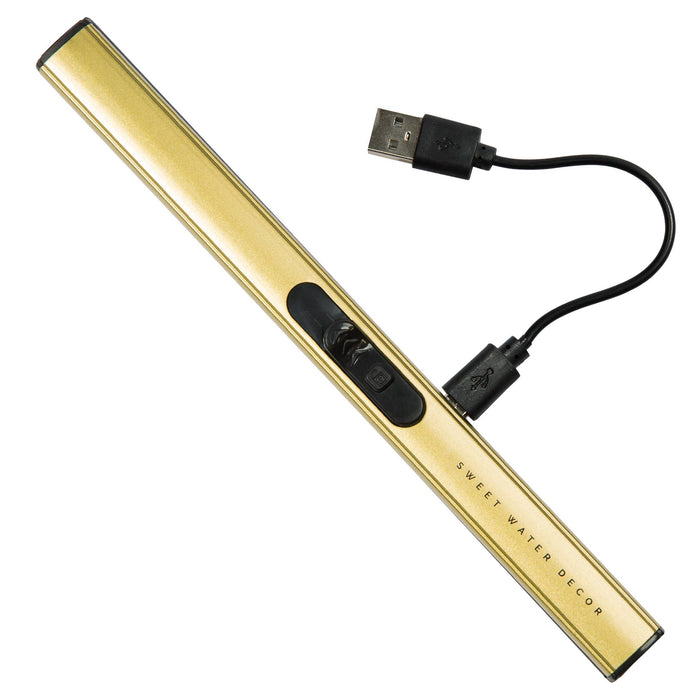 *NEW* Gold Rechargeable Electric Lighter