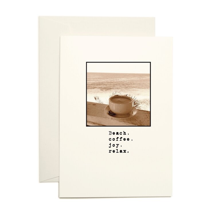 Paperlove Boutique - Beach Coffee Joy Relax