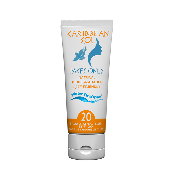 Caribbean Sol - Caribbean Sol 2oz Faces Only SPF 20