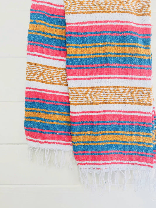 Sea Gypsy California - Berry Blue Beach Blanket