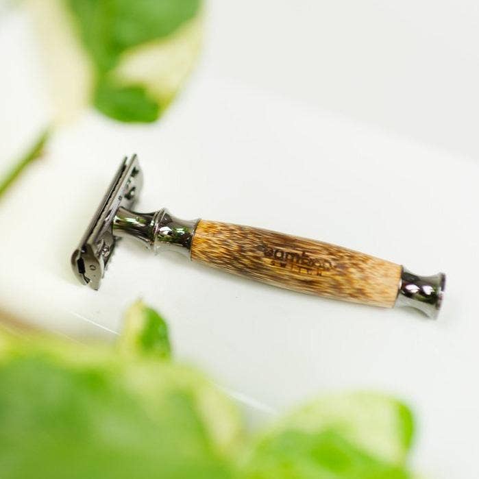 Bamboo Switch - Bamboo Stainless Steel Safety Razor ~ Ditch the plastic
