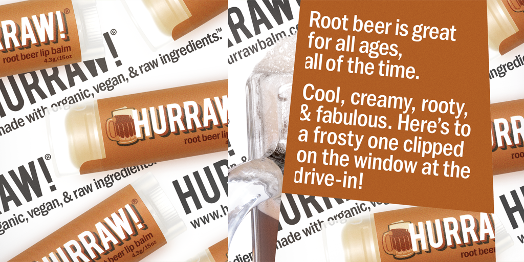 Hurraw Root Beer Lip Balm