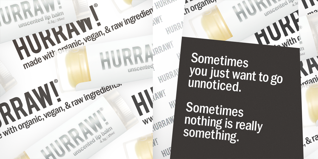 Hurraw Unscented Lip Balm