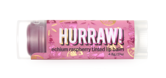 Hurraw Echium Raspberry Tinted Lip Balm