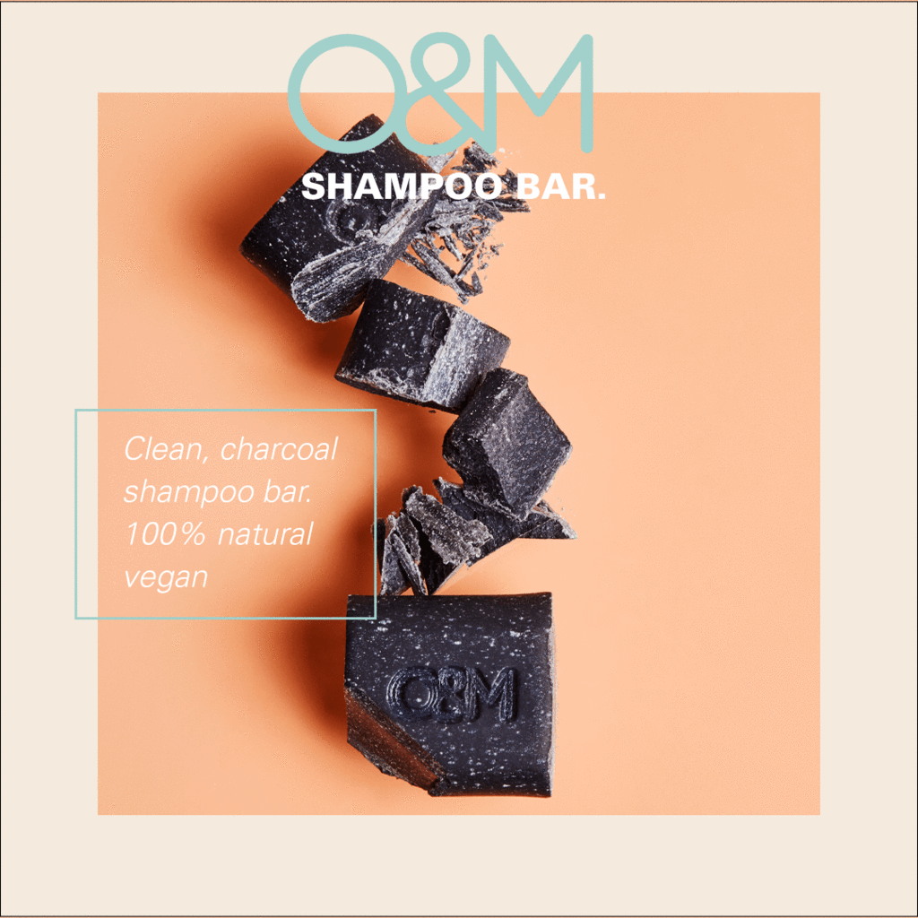 O&M Hydrate Red Clay + Macadamia Shampoo Bar