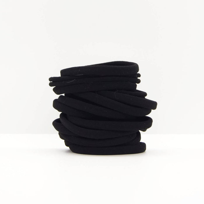 KITSCH - Recycled Nylon Elastics 20pc Set - Black