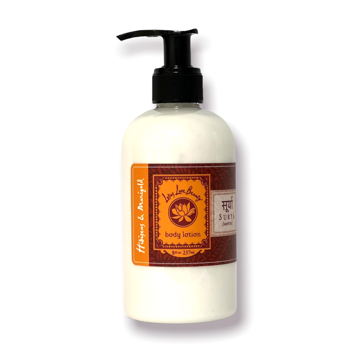 8oz Body Lotion - Hibiscus and Marigold