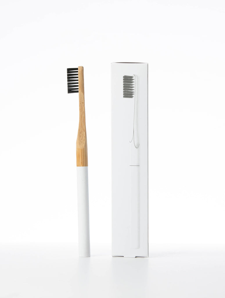 Terra & Co. - Bamboo Toothbrush with Activated charcoal