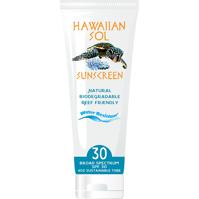 Caribbean Sol - 4oz Hawaiian Sol Sunscreen SPF 30