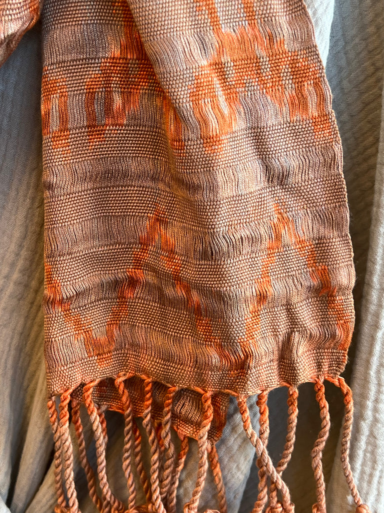Shebobo - Various colors. GUATEMALAN HAND DYED IKAT SCARVES